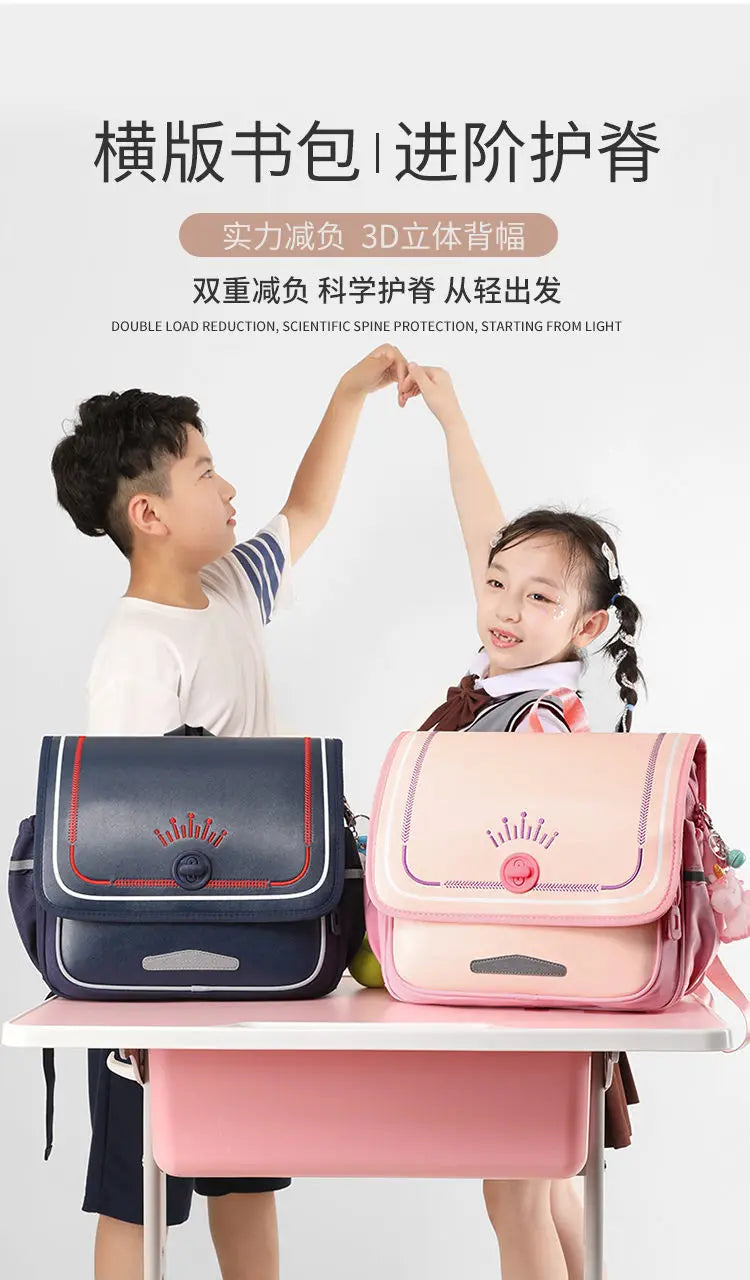 New Fashion School Bags for Boy Luxury Brand Children Backpack Japanese Style Girl Student Book Bag Kids Large Primary Schoolbag