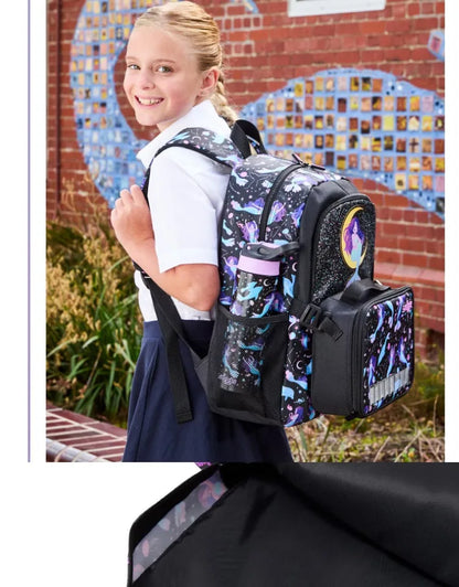 Genuine Australian Smiggle Mermaid Reflection In Water Backpack Children'S Stationery Student Pencil Case Backpack Student Gift