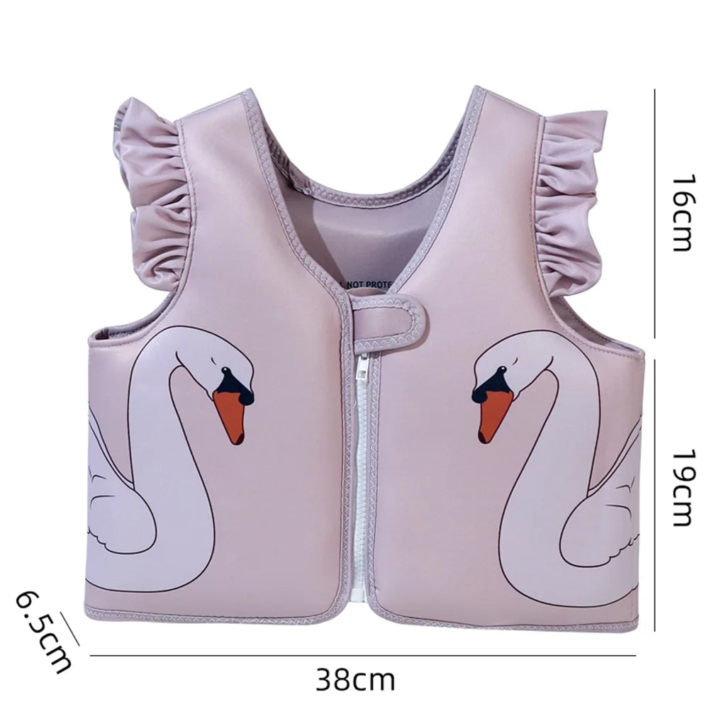 Swimming Arm Ring for Children Cartoon Printed Kids Swimwear Buoyancy Vest Foam Jacket Swimming Pool Accessories
