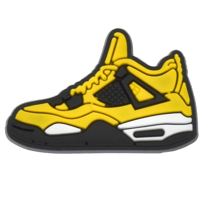 Sport Shoe Charms for Crocs Accessories Charms Clogs Bubble Slides Sandals PVC Shoe Decorations Party Gifts