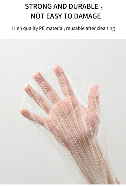 10/50/100/150/200pcs Reusable Disposable Food Cover Plastic Wrap Durable Elastic Food Lids for Bowls Elastic Plate Covers