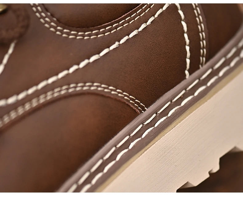 Outdoor Hiking Shoes Men Sneakers Summer Slip on Casual Men Shoes Breathable Suede Leather Shoe Anti-skid Walking Shoes Footwear