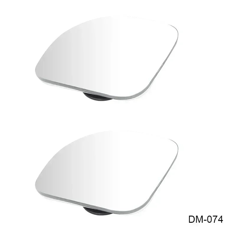 Car Mirror Wide Angle Car Blind Spot Mirrors 360° Adjustable Auxiliary Rearview Mirrors HD Frameless Small Round Mirror