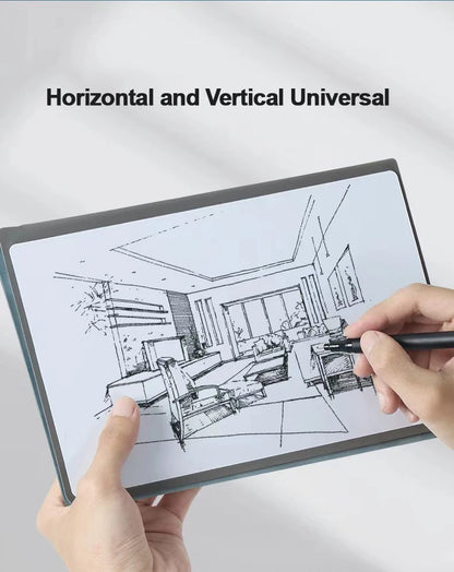 Erasable Whiteboard Notebook A5 Leather Portable Drafting Notebook Writing Board Desktop Memo Pad