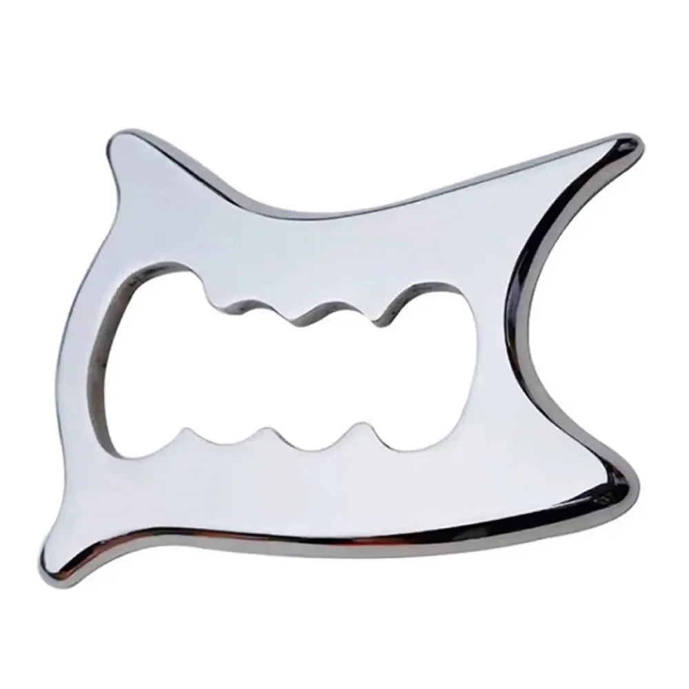 Gua Sha Massage Tool, Stainless Steel Muscle Scraper Massage Tools IASTM Tool for Soft Tissue Mobilization Tool Physical Therapy