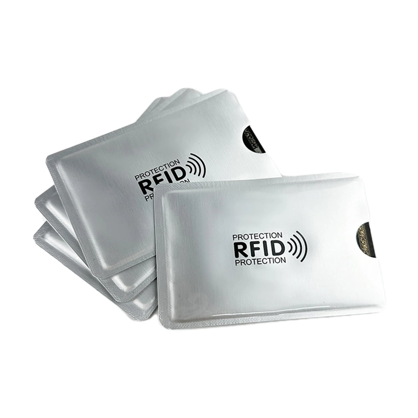 Portable RFID Blocking Sleeves Multi-color Credit Card Protector Protect Your Cards From Electronic Theft