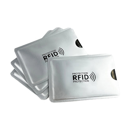 Portable RFID Blocking Sleeves Multi-color Credit Card Protector Protect Your Cards From Electronic Theft