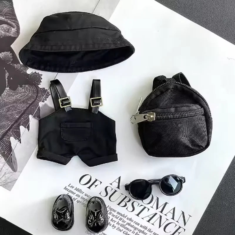 Labubu 17cm Doll Outfits Luxury Vinyl Doll Clothes 1st & 2nd Generation Compatible Delicate Baby Toy Accessories Kids Fashion