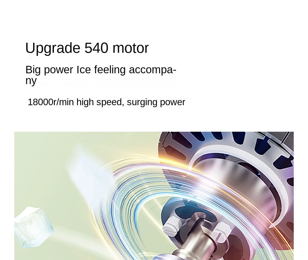 Portable Multifunction Fruit Juicer Blender 10 Blade Mini Ice Blender Smoothie Maker USB Charging Wireless Juice Extractor