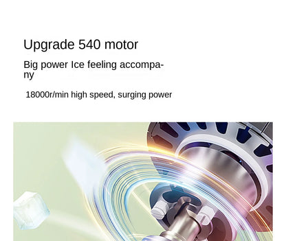 Portable Multifunction Fruit Juicer Blender 10 Blade Mini Ice Blender Smoothie Maker USB Charging Wireless Juice Extractor