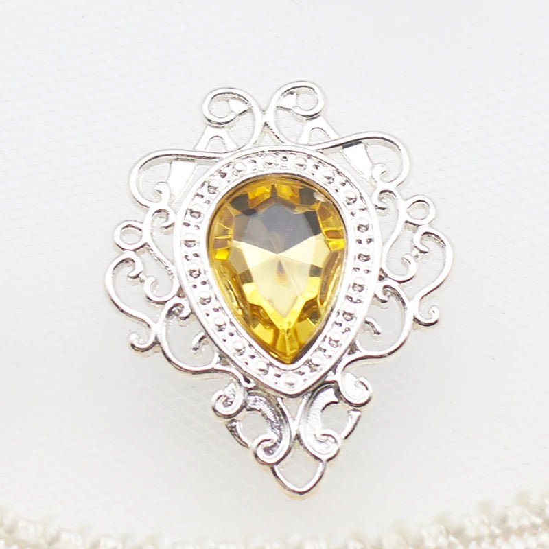 10 pieces of new crystal sewing accessories, sewing accessories, decorations, artificial accessories, used to decorate the party