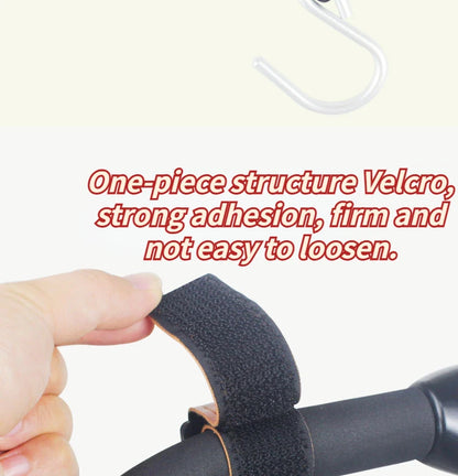Baby Stroller Hooks 2Pcs Leather Hook  for Hanging Diaper Bags Kindergarten Universal Accessory
