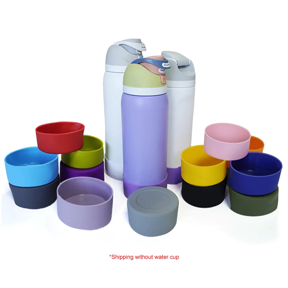 Silicone Water Bottle Boot Anti-Slip Bottom Cover Bottom Protector Protective Bottom Base for Owala 32oz Flask Water Bottle