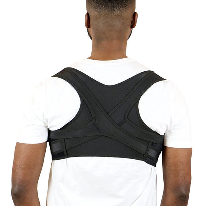 Posture Corrector Adjustable Upper Back Brace Breathable Back Support Straightener for Neck Shoulder Clavicle Lumbar Pain Relief