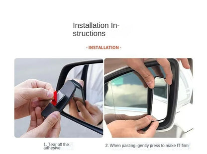 Rearview mirror small round mirror Car reversing artifact Parking reflex assist blind area 360 degrees wide Angle ultra clear ca