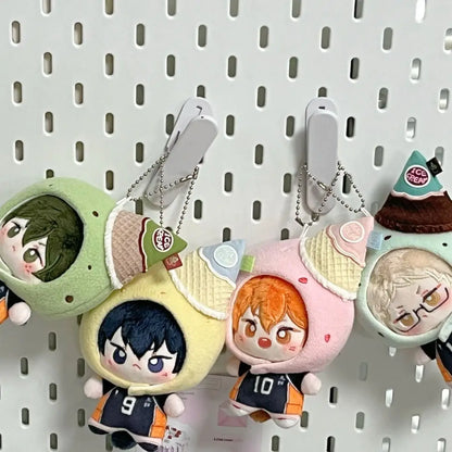 Haikyuu!! Kei Tsukishima Hinata Shoyo Tobio Kageyama Tadashi Yamaguchi Plush Doll Stuffed Toys Plushie Gift Cartoon Stuffed Toys