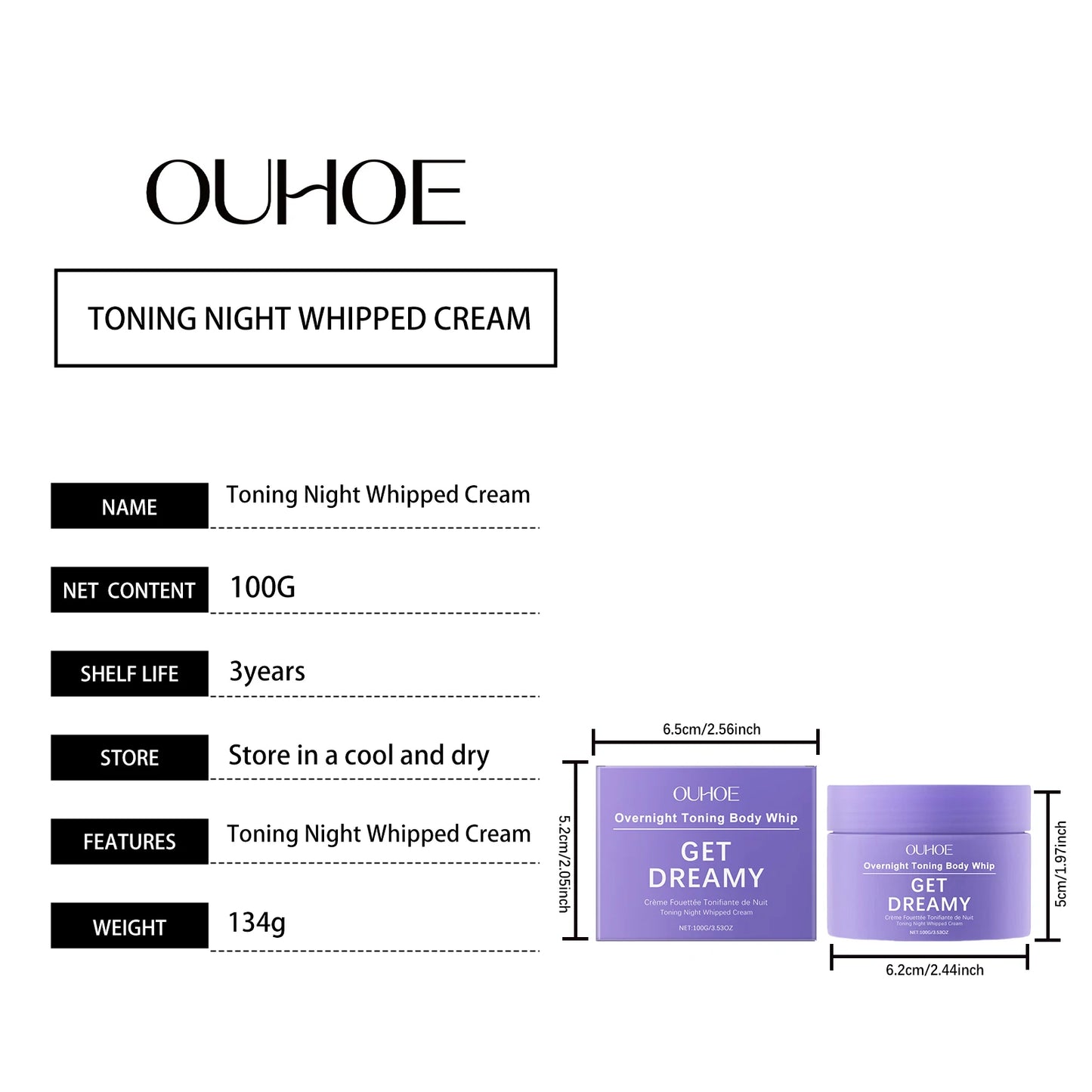 Body Firming Cream 100g Skin Tightening Lotion for Body Contouring Fast Absorbing Non Greasy Hydrating Moisturizer All Skin Type