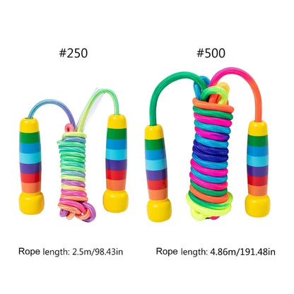 2.5m/5m Children Adjustable Skipping Rope with Handle Jump Rope Skipping