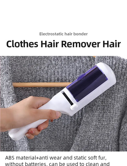 Clothes Lint Remover Electrostatic Brush Portable Coat Sweater Dry Cleaning Lint Removal Brush Pet Sticky Lint Remover