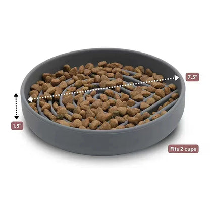 Slow Food Bowl Silicone Dog Lick Mat for Dogs Pet Slow Food Plate Non-sliping Pet Anti-choking Feeder Dog Food Bowl Pet Supplies
