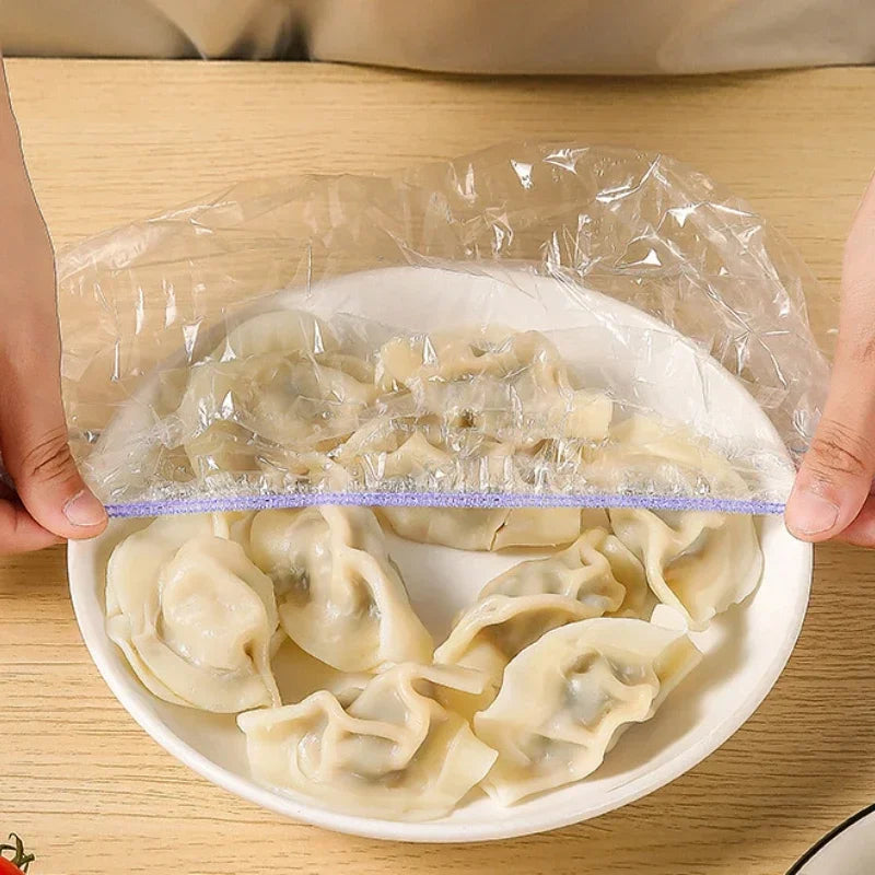 Reusable Food Wrap Storage Covers Bags For Bowl Elastic Plate Silicone Lid Cover Kitchen Fruit Plastic Fresh-Keeping Seal