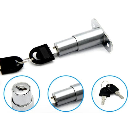 Sliding Door Window Locks With Keys Baby Child Safety Protection Antitheft Door Window Security Lock Cabinet  Wardrobe Catches