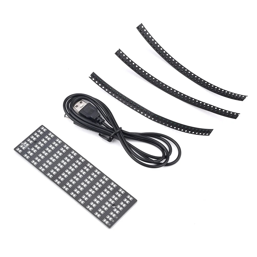 DC3.7-5V DIY Bluetooth Speaker Kit Electronics Flash the lights along to the music DIY Sound Soldering Electronic Kit Speakers