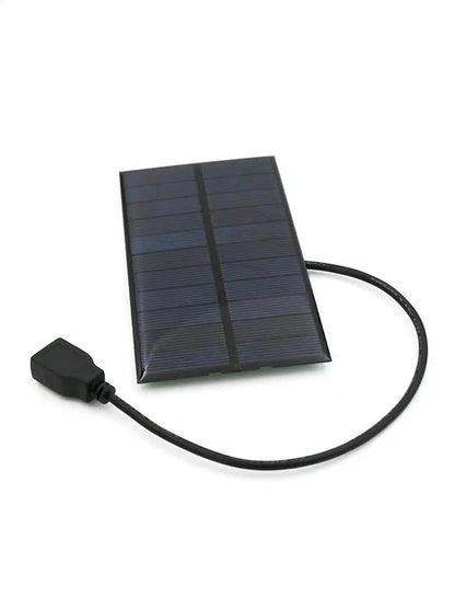 1.65W 5.5V Portable Solar Panel Charger Portable Solar Panel Mini 5.5V Solar Charger Outdoor Hiking Solar Panel for Phone Tablet