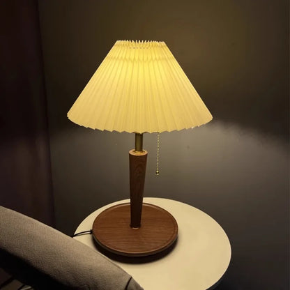 Bedroom bedside lamp, InS-style homestay retro decorative lamp, internet-famous red light, simple study