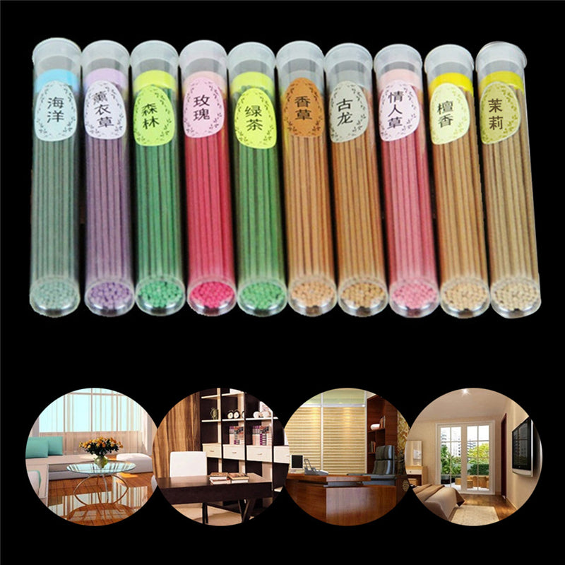 50 Sticks Incense Church Temple Meditation Peace Incense Stick Ornament for Buddies Holy Church Praying Decoration Gifts