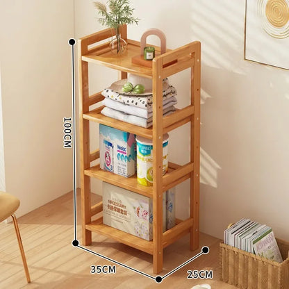 Kitchen shelf, floor standing multi-layer product collection, household pot seasoning shelf, fruit and vegetable bowl and dish s