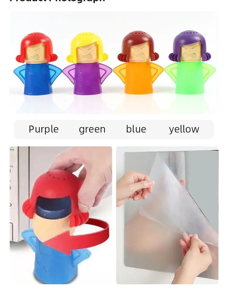 Microwave Cleaner Refrigerator Cleaning Deodorization Creative Shape Spray Type To Remove The Smell Of Kitchen Gadgets