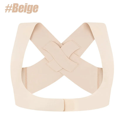 Back Posture Corrector Brace for Women Breathable Back Posture Correction Back Support Belt Adjustable Shoulder for Students