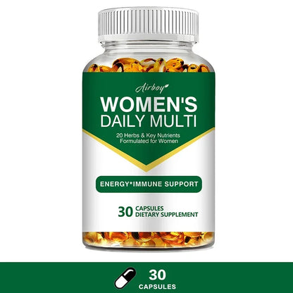 Womens Vitamins Multivitamin - Multivitamins and Minerals To Support Heart, Brain, Immunity, Skin and Hair