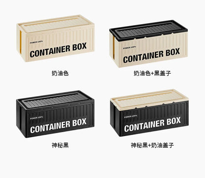 Cable Storage Box With Lid For Home Office High Capacity Cord Organizer Space Saving Desktop Socket Cable Management Box