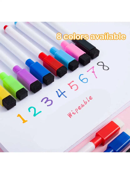 Multi-color optional magnetic whiteboard pens can absorb erasable markers office cultural and educational supplies