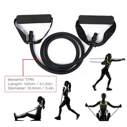 Resistance Bands With Handles, Exercise Bands, Workout Bands With Handles For Men Women, Strength Training Equipment At Home