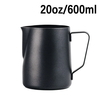 Coffee Latte Milk Frothing Jug Milk Frother Pitcher Stainless Steel Jug Espresso Barista Pitcher Milk Pot Coffee Accessories