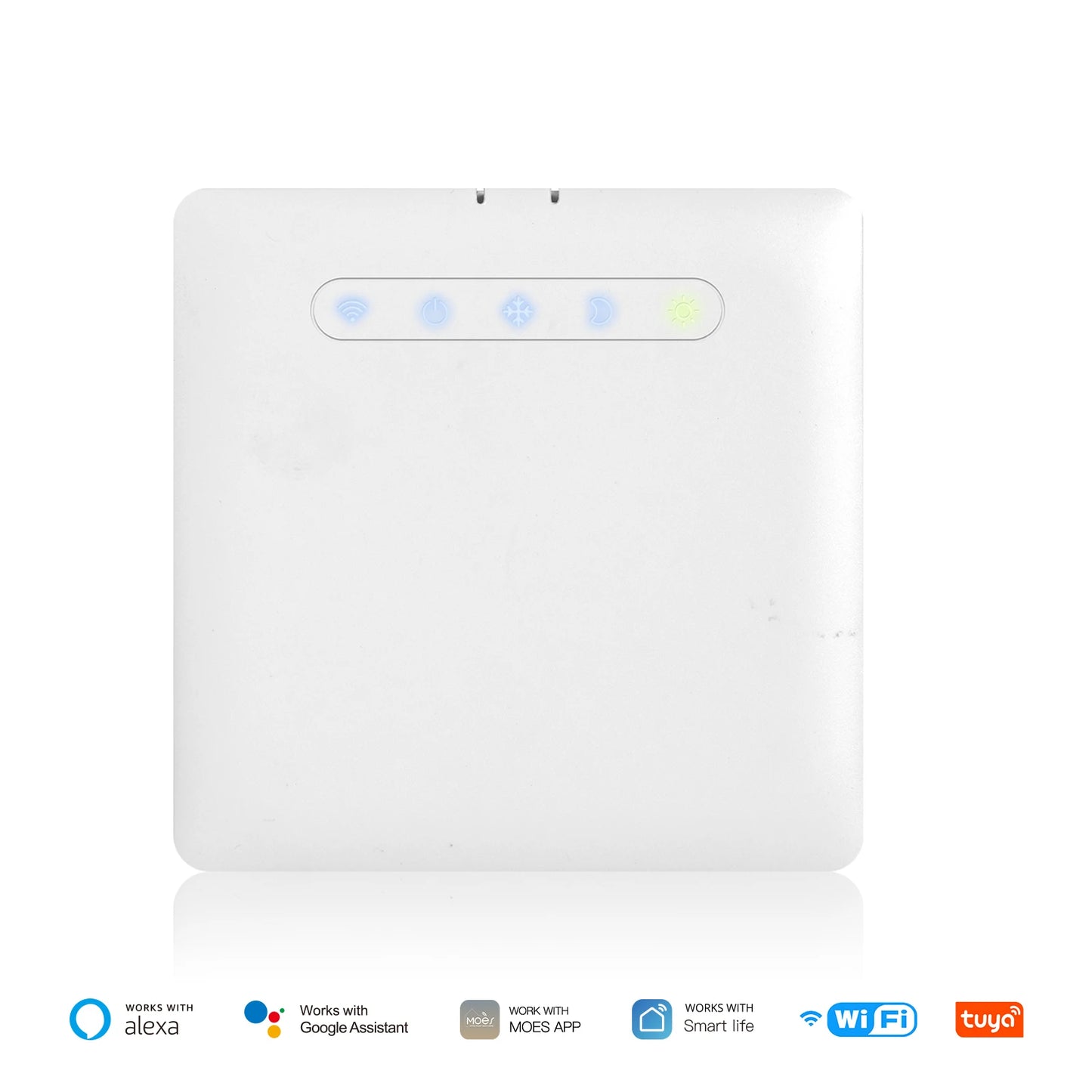 Wifi Smart Thermostat For Pilot Wire Heating Radiator Support Ecowatt Electricity Monitoring App Remote Control Alexa GoogleHome