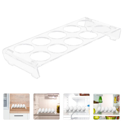 Egg Kitchen Organizers And Storage Carrier Dispenser For Refrigerator Fridge Bin