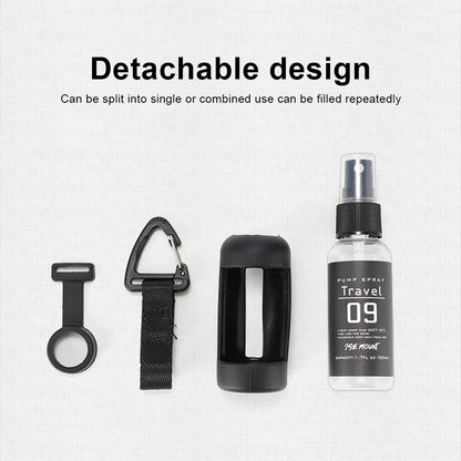 50/80ml Travel Bottle Leak Proof Outdoor Camping Trip Spray Bottle Alcohol Dispenser Leak Proof Portable Spray Bottle