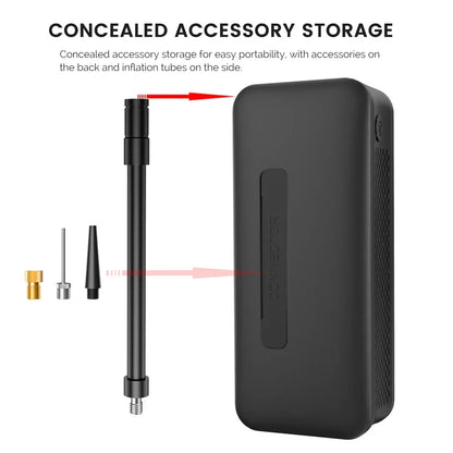 12V Air Pump for Car and Motorcycle - Portable Tyre Inflator Electric Pump Air Compressor for Cars, Motorcycles, and Bicycles