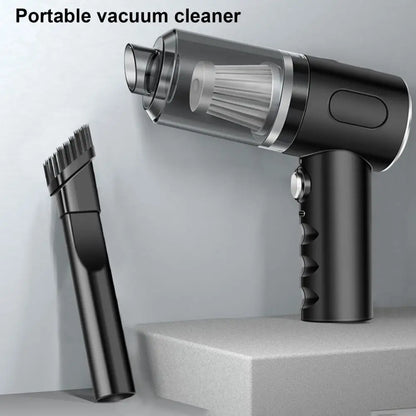 16.5cm Cordless Handheld Vacuum Cleaner With Powerful Motor Strong Suction Low Noise Multifunctional Use Air Blower Dust Remover