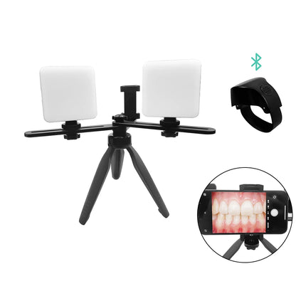 Dental Oral Photography LED Lamp Oral Filling Flash Light Phone Photo Video Flashlight Lighting Dentistry Equipment Bluetooth