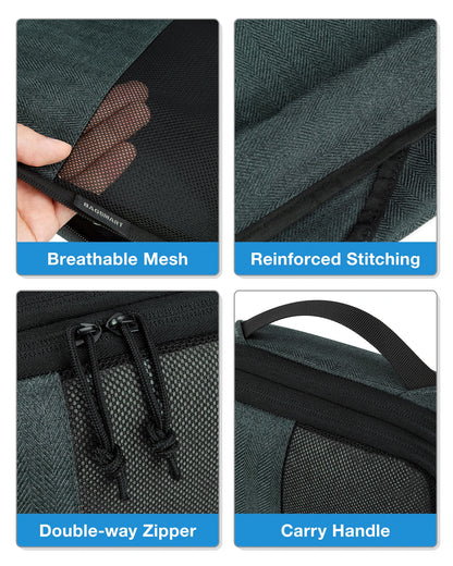 BAGSMART Compression Packing Cubes Men Travel Expandable Luggage Organizer  Carry on Luggage Packing Organizers for Women