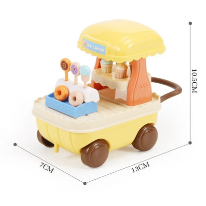 Dollhouse Furniture Set Doll house Bathroom/Kitchen/Fridge/Washing Machine Laundry Kids Doll House Miniature Pretend Play Toys