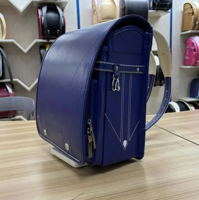 Japanese Randoseru Backpack  Elementary School Bookbags for girls Japan PU Leather Japan School Bag For Boys School Backpack Bag