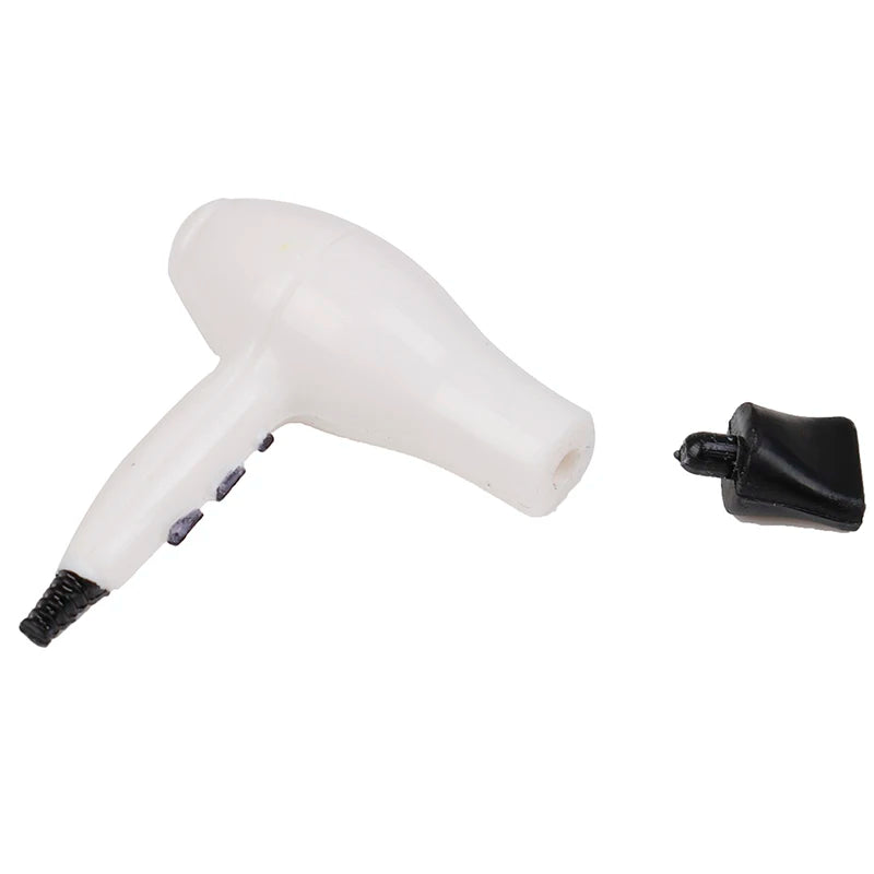 1:12 Dollhouse miniature hair dryer bathroom accessories mini hair drier