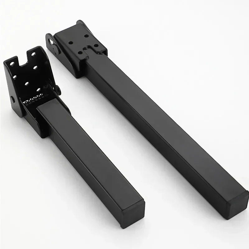 Foldable Table Leg Supports Thickened Sturdy Bases Anti-Slip Wear-Resistant Silent Foot Pads Heavy-Duty Aluminum Alloy  Design