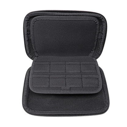 Travel Organizer Bag Pouch,EVA 3DS XL/LL Accessories Storage Bag for Power Bank, SD,USB Cables and Organizer case